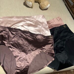 BNWOT Set of 4 Adrienne Vittadini Satin Panties.